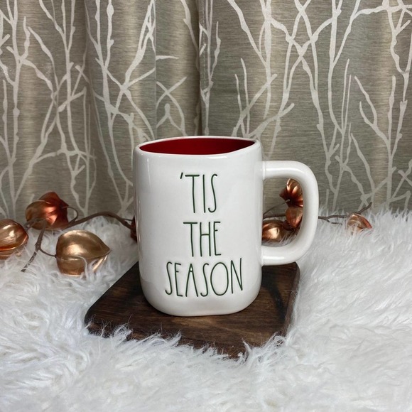 Rae Dunn FARMHOUSE HOME DECOR CERAMIC TIS SEASON CHRISTMAS KITCHEN XMAS HOLIDAY - Picture 3 of 6